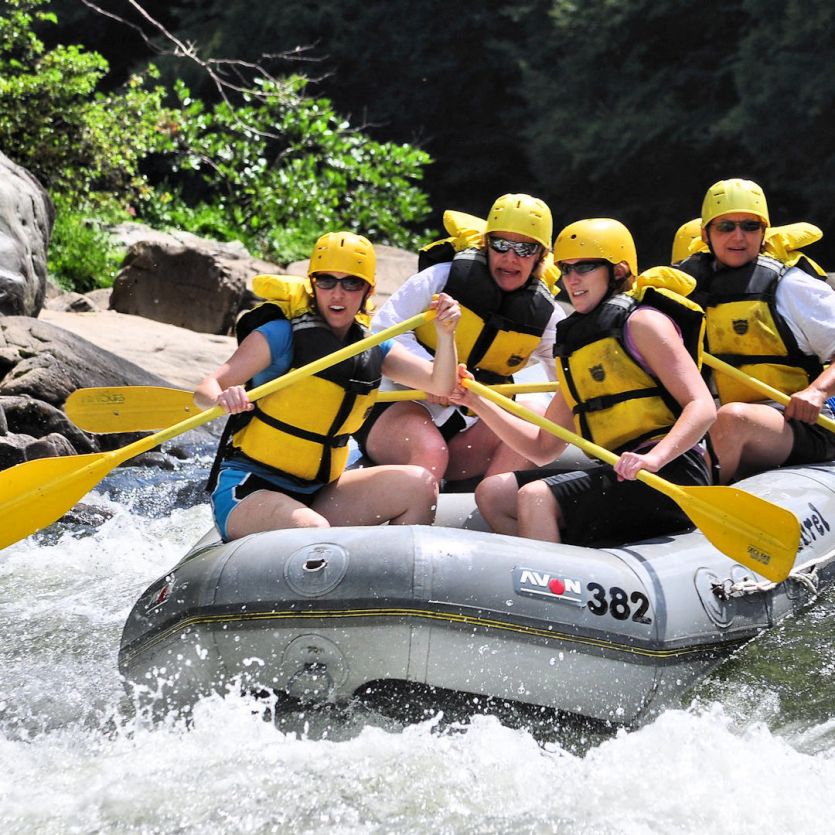 Descente en rafting