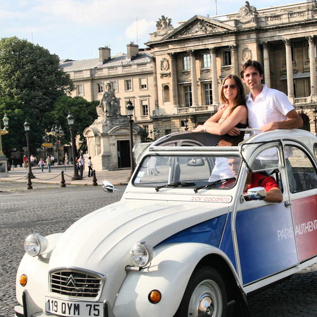 Excursion 2 CV Tour à Paris 